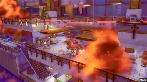 百戰天蟲吃雞《百戰天蟲：大混戰》即時戰斗新作公開 Team17 Steam PS4 PS5 大逃殺 百戰天蟲：大混戰 電玩迷資訊  第5張