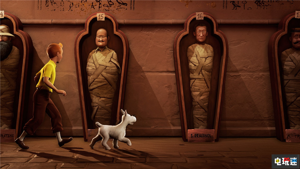 一人一狗《丁丁歷險記 法老的雪茄》同名游戲宣布2023年登陸全平臺 PC Switch XSX XboxOne PS4 PS5 冒險游戲 法老的雪茄 丁丁歷險記 電玩迷資訊  第2張