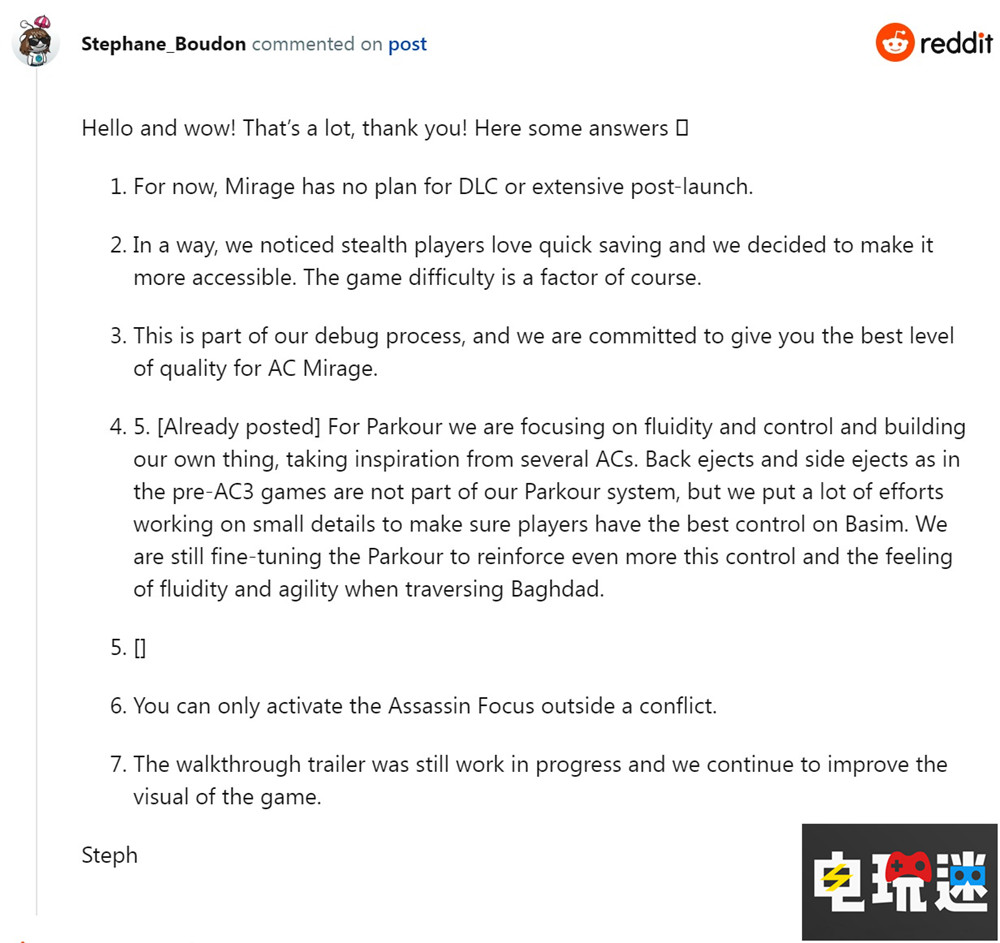 《刺客信條 幻景》創意總監稱游戲沒有DLC 跑酷游戲 單機游戲 DLC 育碧 刺客信條 幻景 電玩迷資訊  第2張