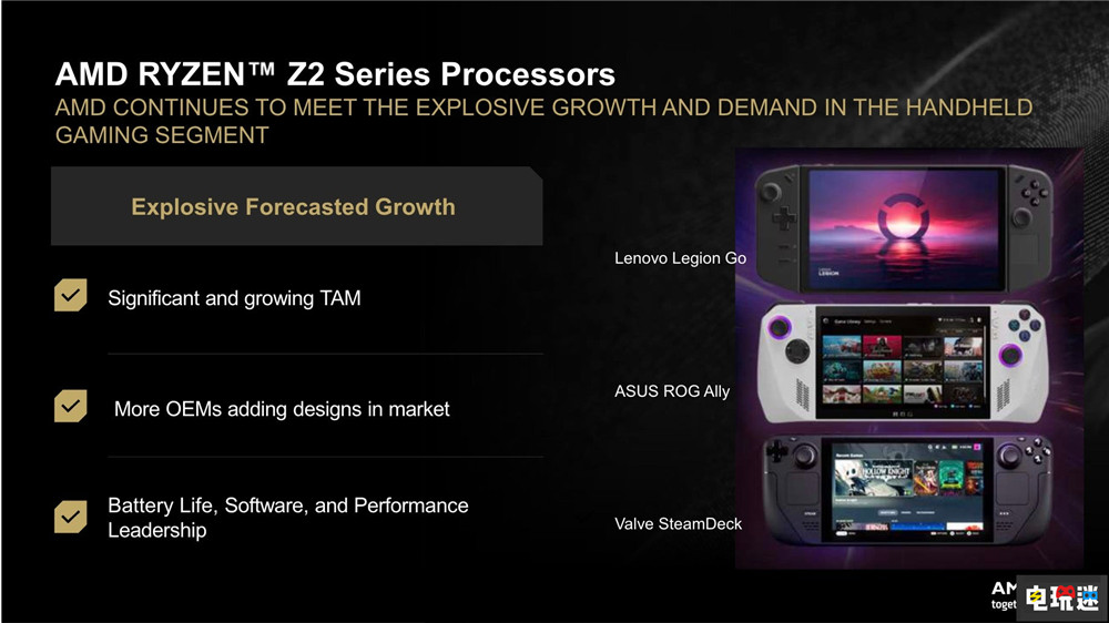 AMD公開新掌機芯片組“銳龍Z2” 旗艦采用Zen5架構 銳龍 APU 核顯 掌機 AMD 掌機  第3張